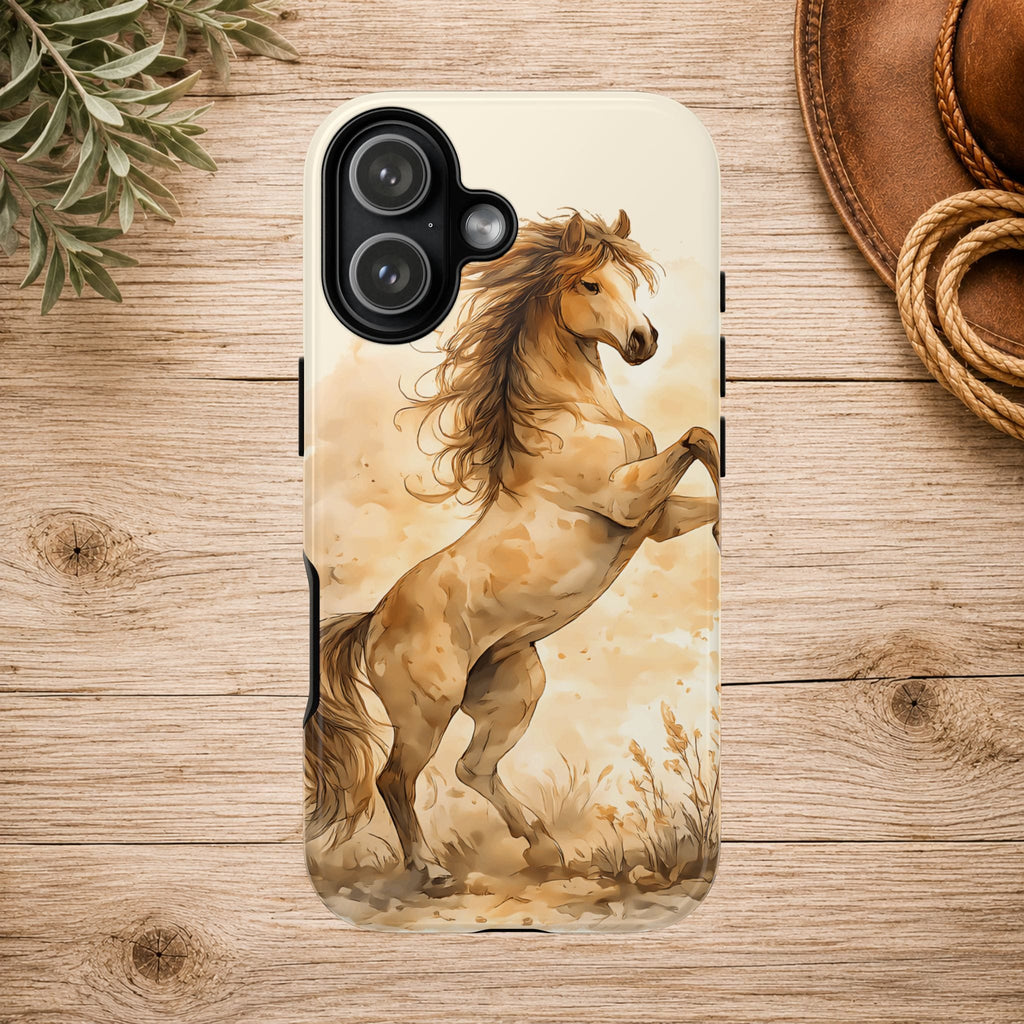 Horse Rearing Tough Phone Case