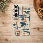 Liberty Rider Vintage Western Patriotic Phone Case