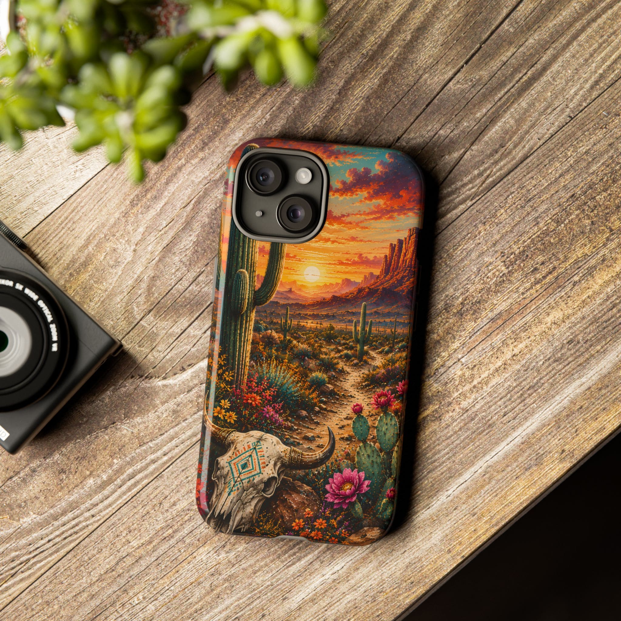 Southwest Desert Sunset Phone Case
