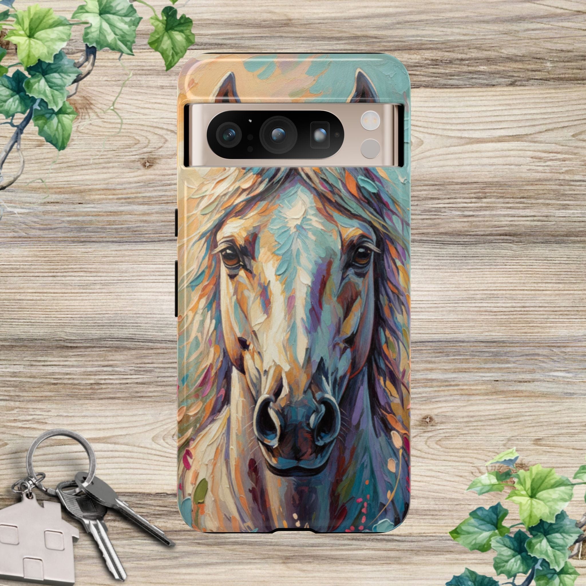 Blooming Spirit Horse Phone Case
