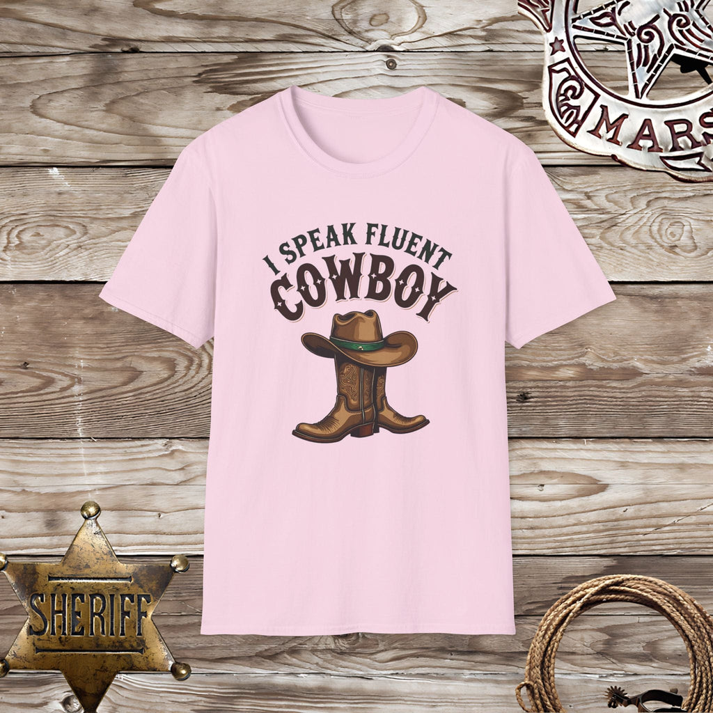 Speak Fluent Cowboy-T-Shirt