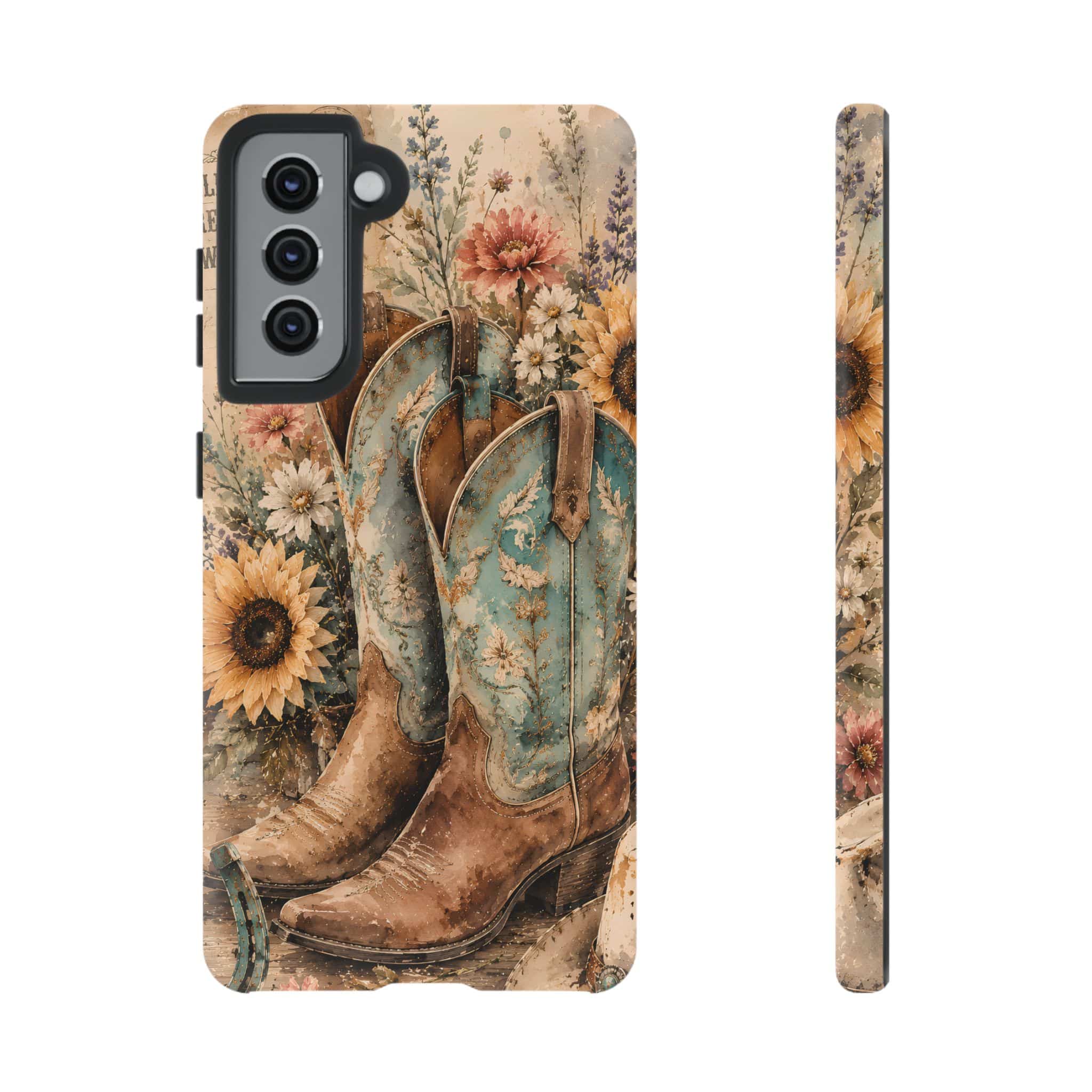 Rustique Sunflower Western iPhone Cover