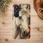 Patriotic White Horse Phone Case