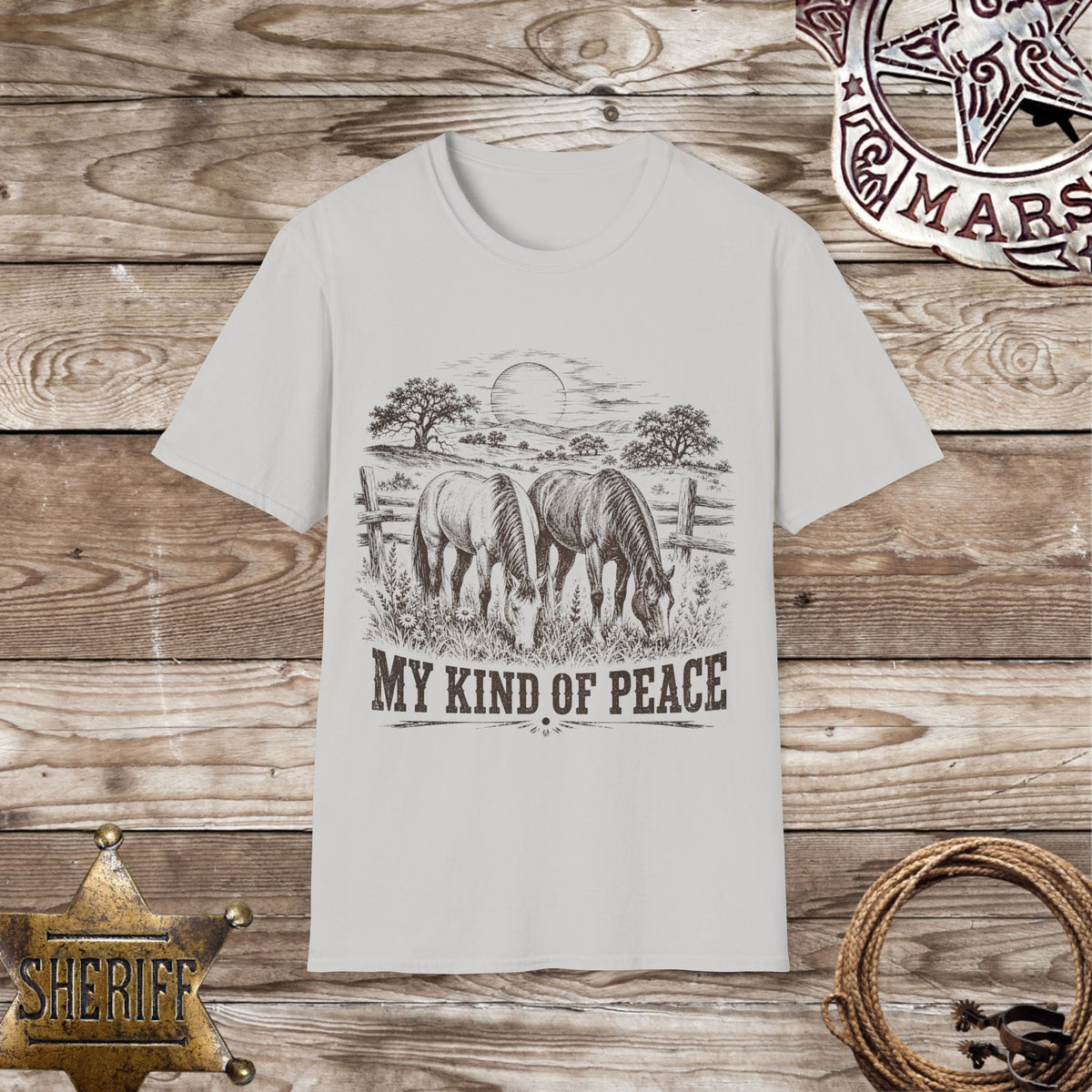 My Kind of Peace Horse T-Shirt