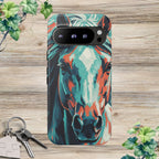 Colorful Horse Head – Turquoise