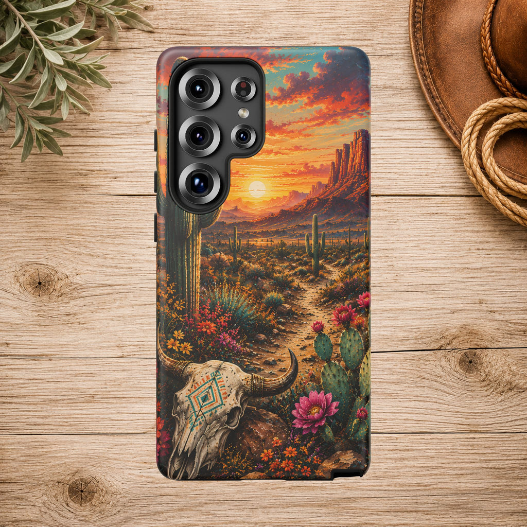 Southwest Desert Sunset Phone Case