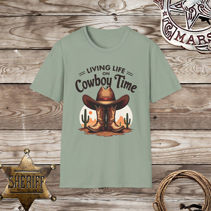 Softstyle  Unisex T-Shirt -Living Life Country Time