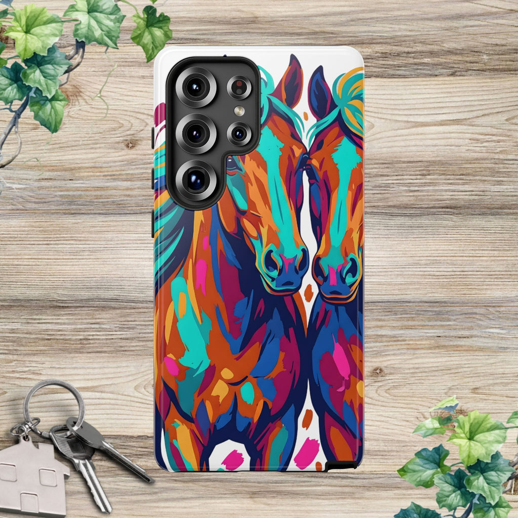 Vibrant Pop Art Equine Phone Case