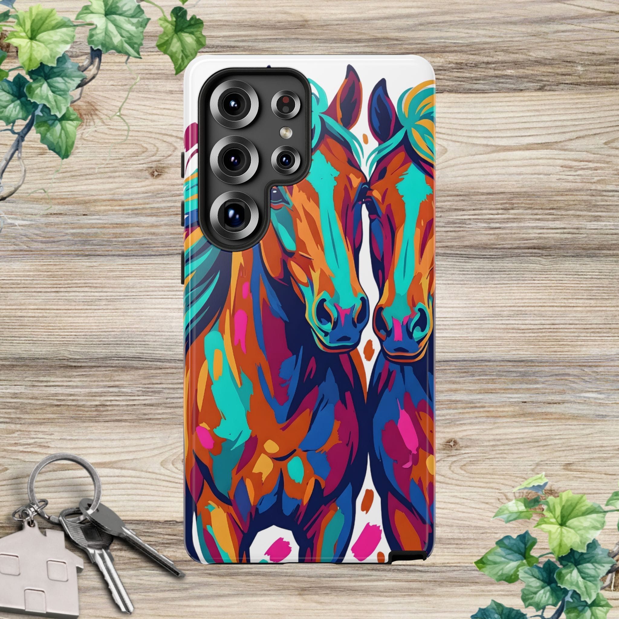 Vibrant Pop Art Equine Phone Case