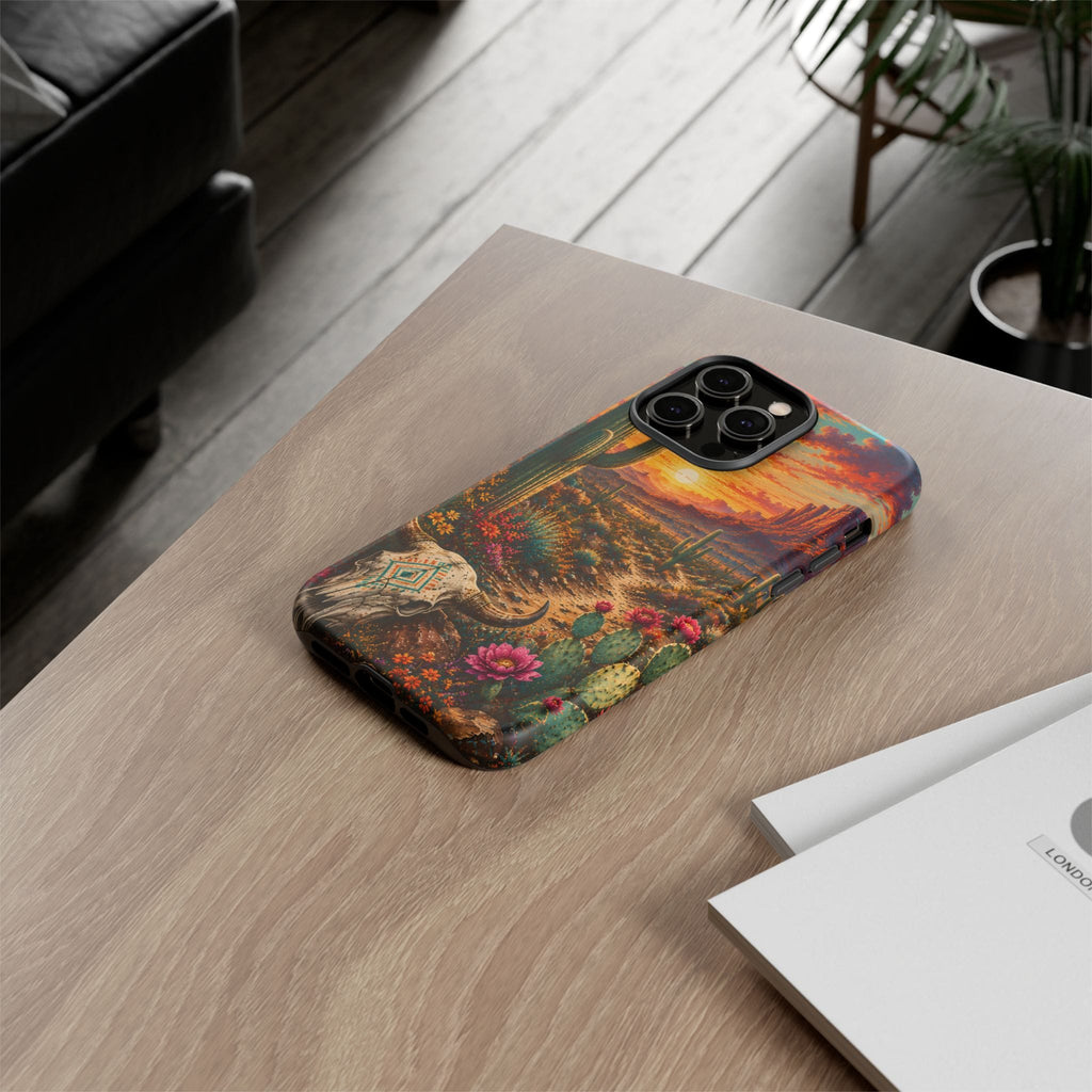 Southwest Desert Sunset Phone Case
