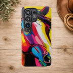 Abstract Colorful Horse Phone Case