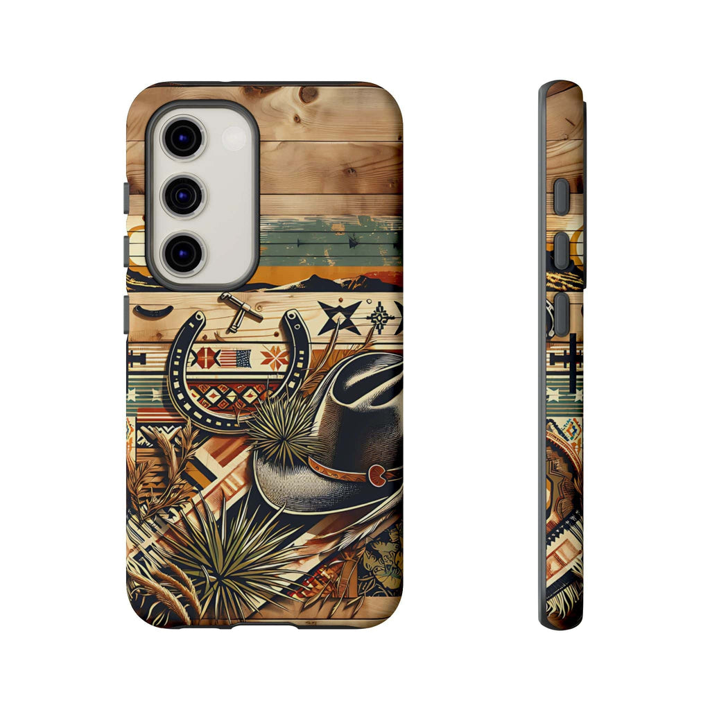 Hat and Horseshoes -Phone Case