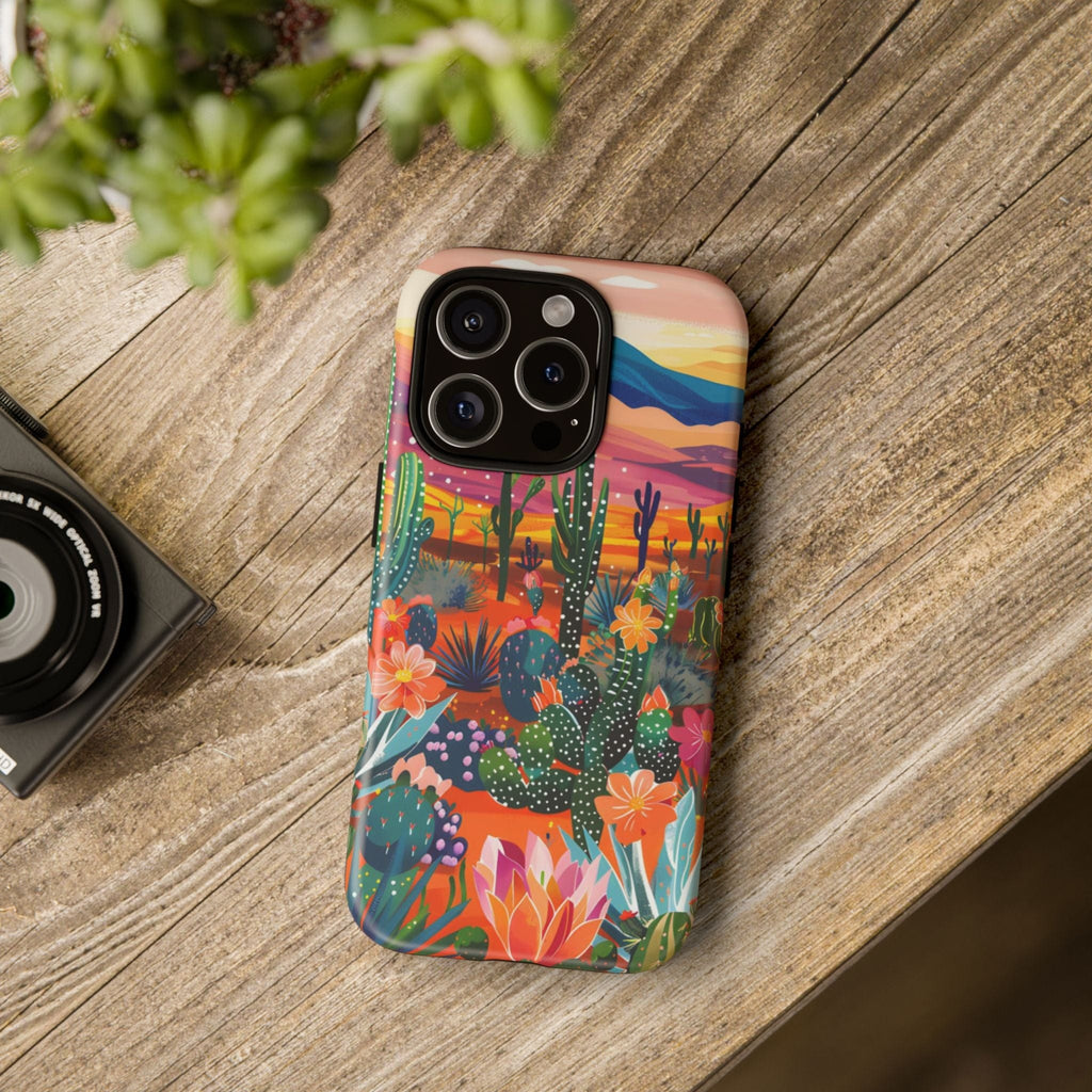 Colorful Cactus Phone Case