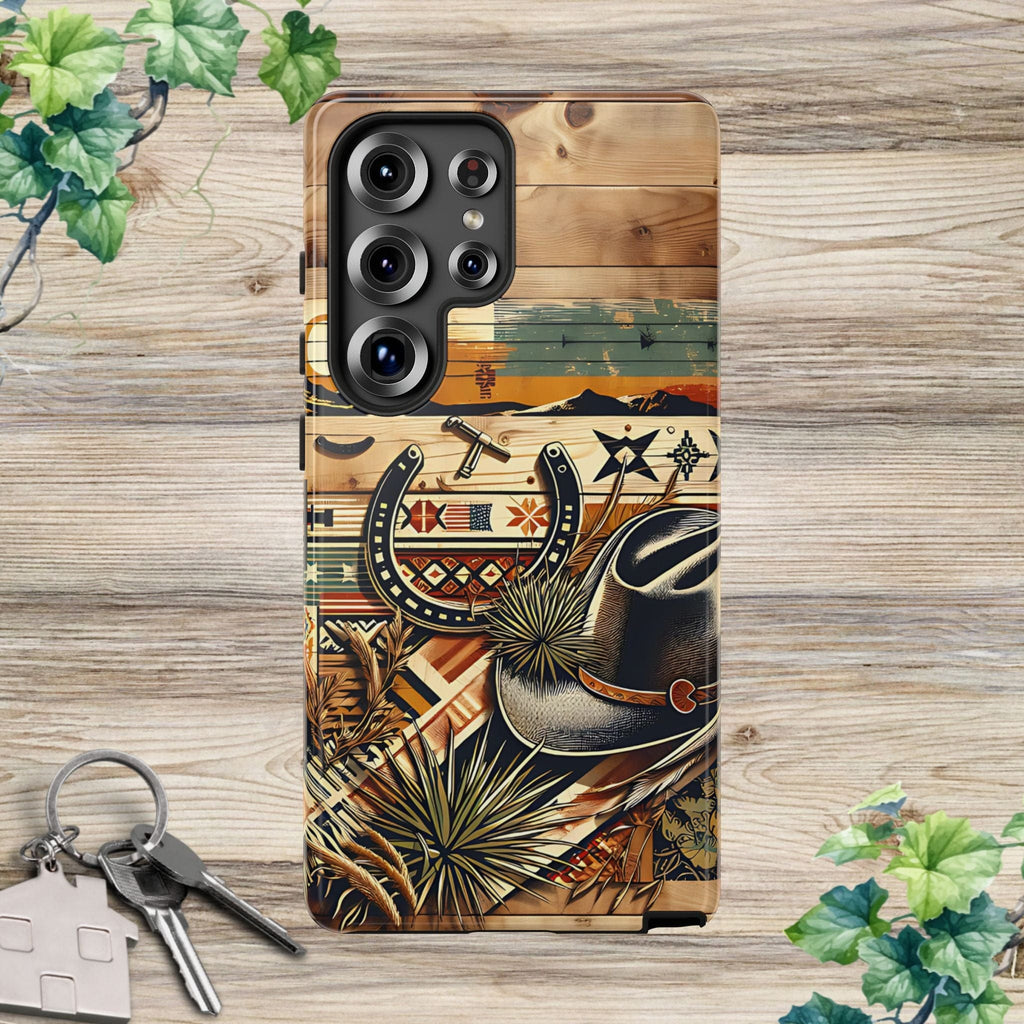 Hat and Horseshoes -Phone Case