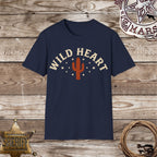 Wild Heart Cactus Western T-Shirt