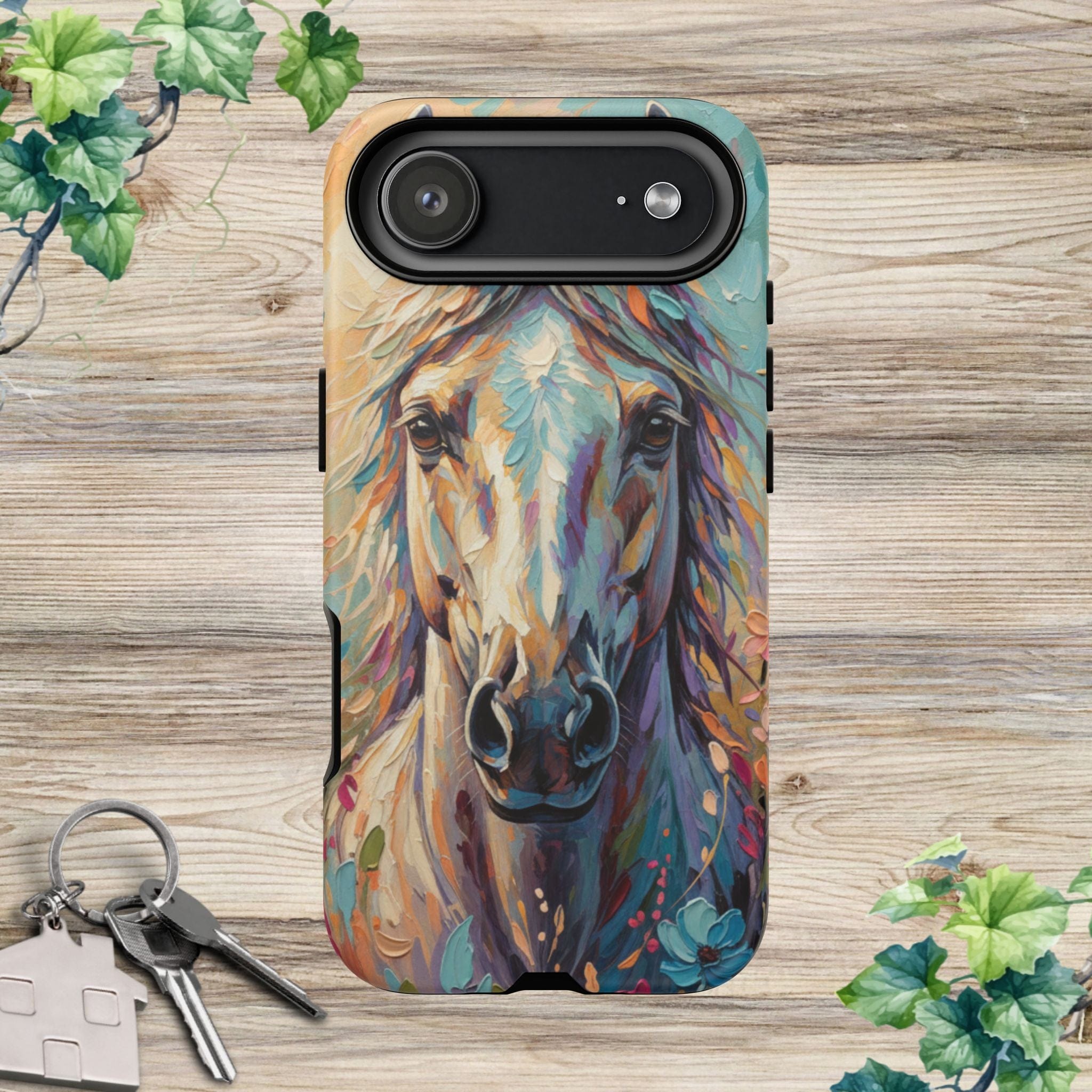 Blooming Spirit Horse Phone Case