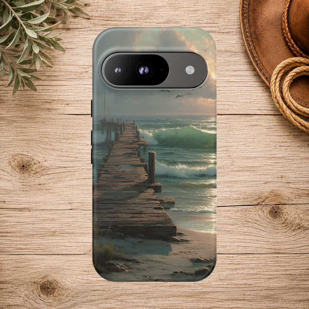 Wooden  Seaside Pier Phone Case