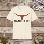 Ranch Life Longhorn T-Shirt