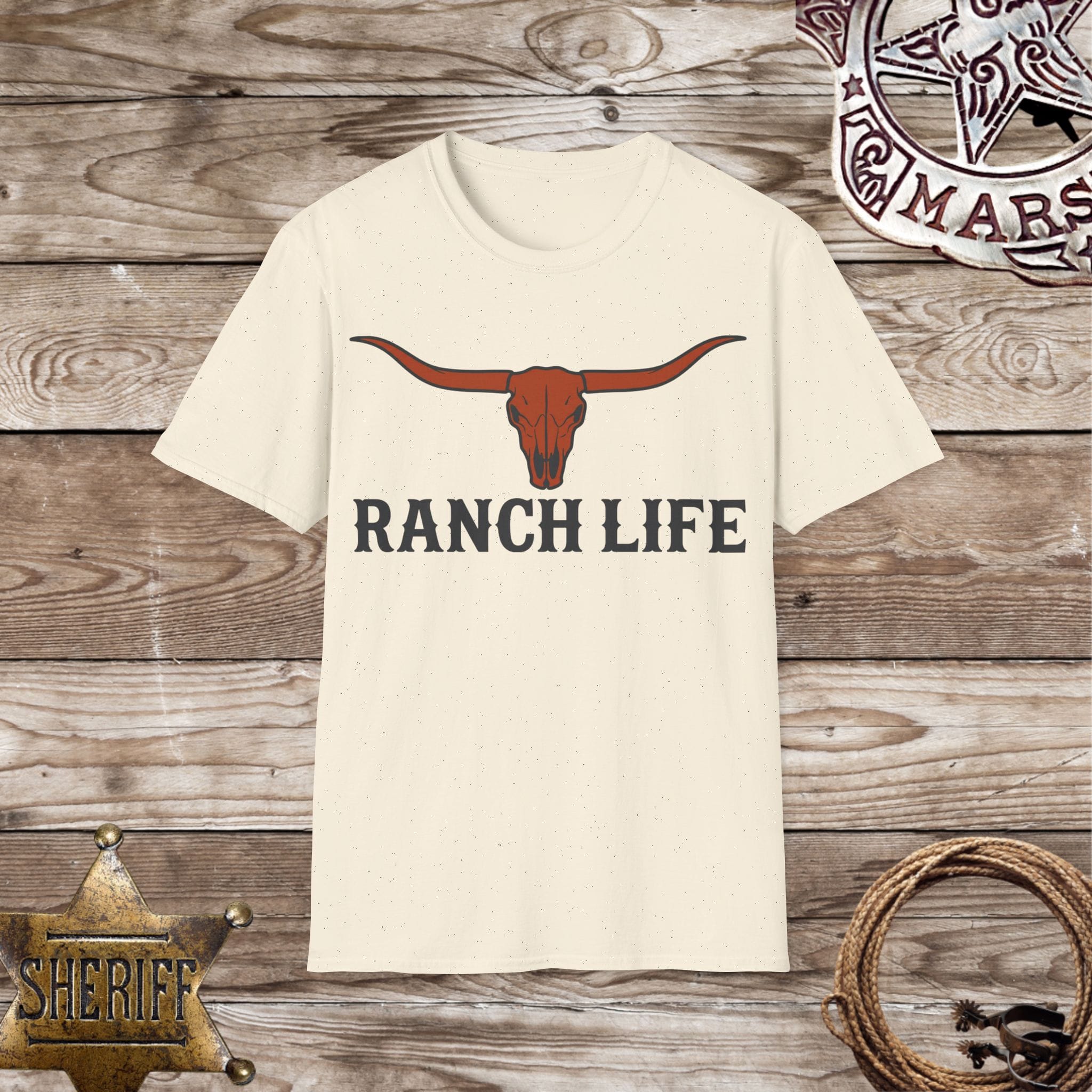 Ranch Life Longhorn T-Shirt
