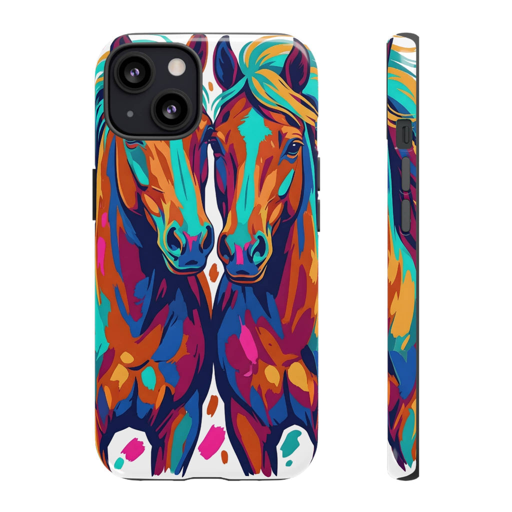 Vibrant Pop Art Equine Phone Case