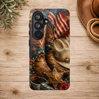 Patriotic Cowgirl Phone Case
