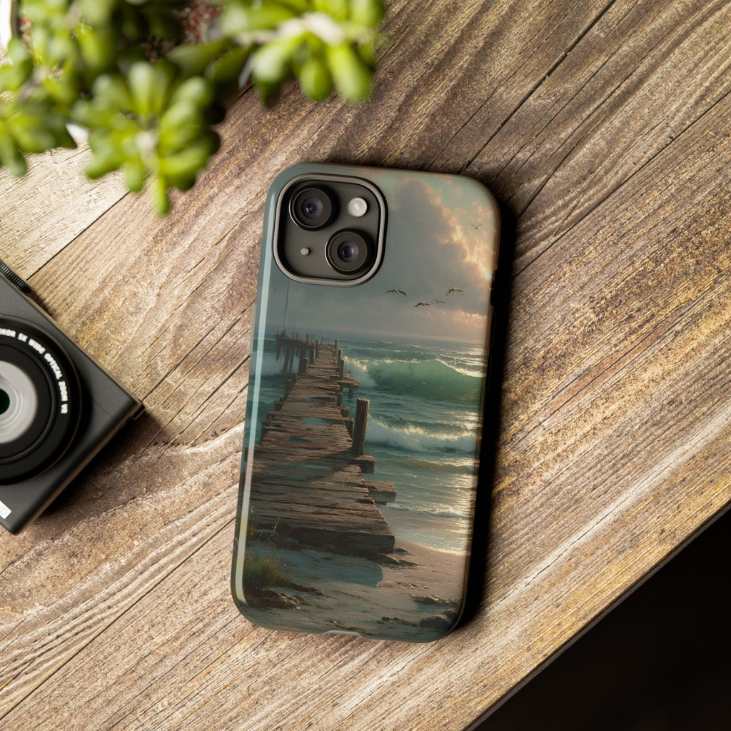 Wooden  Seaside Pier Phone Case
