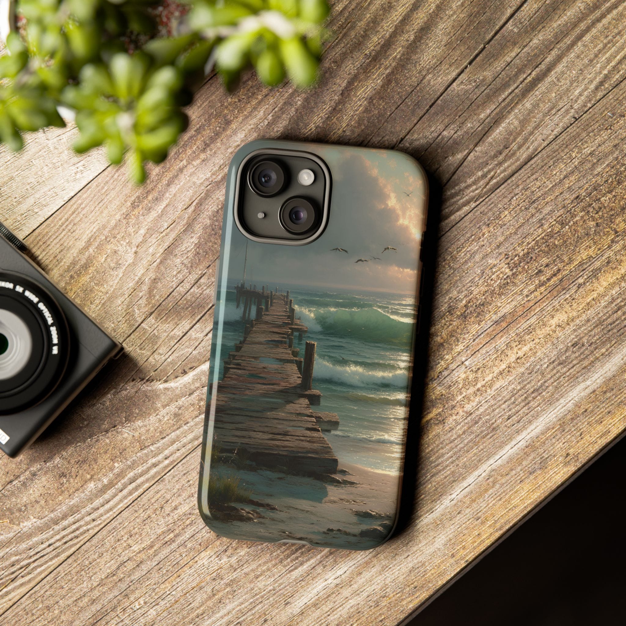 Wooden  Seaside Pier Phone Case