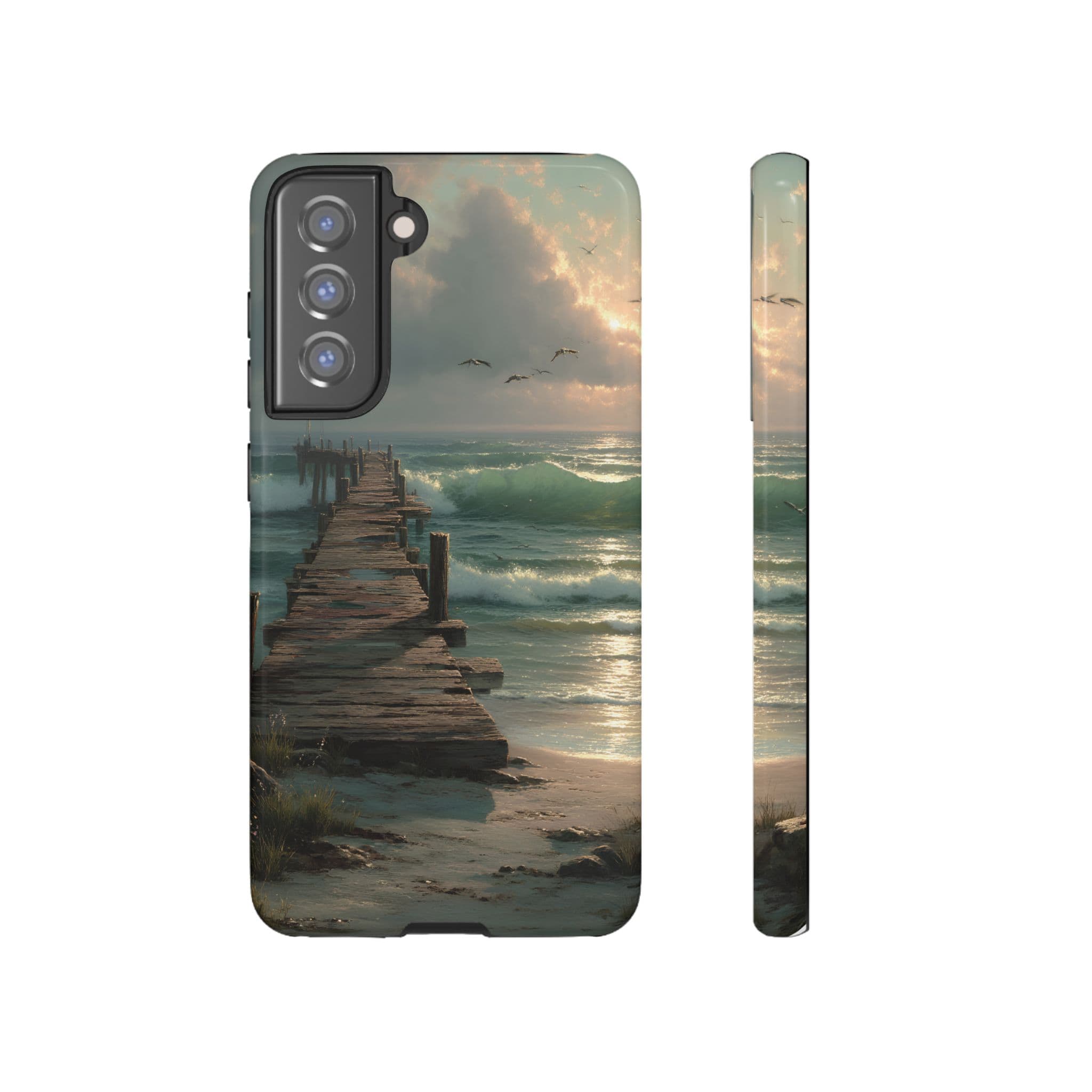 Wooden  Seaside Pier Phone Case