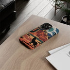 Mountain and Wolf -Phone Case