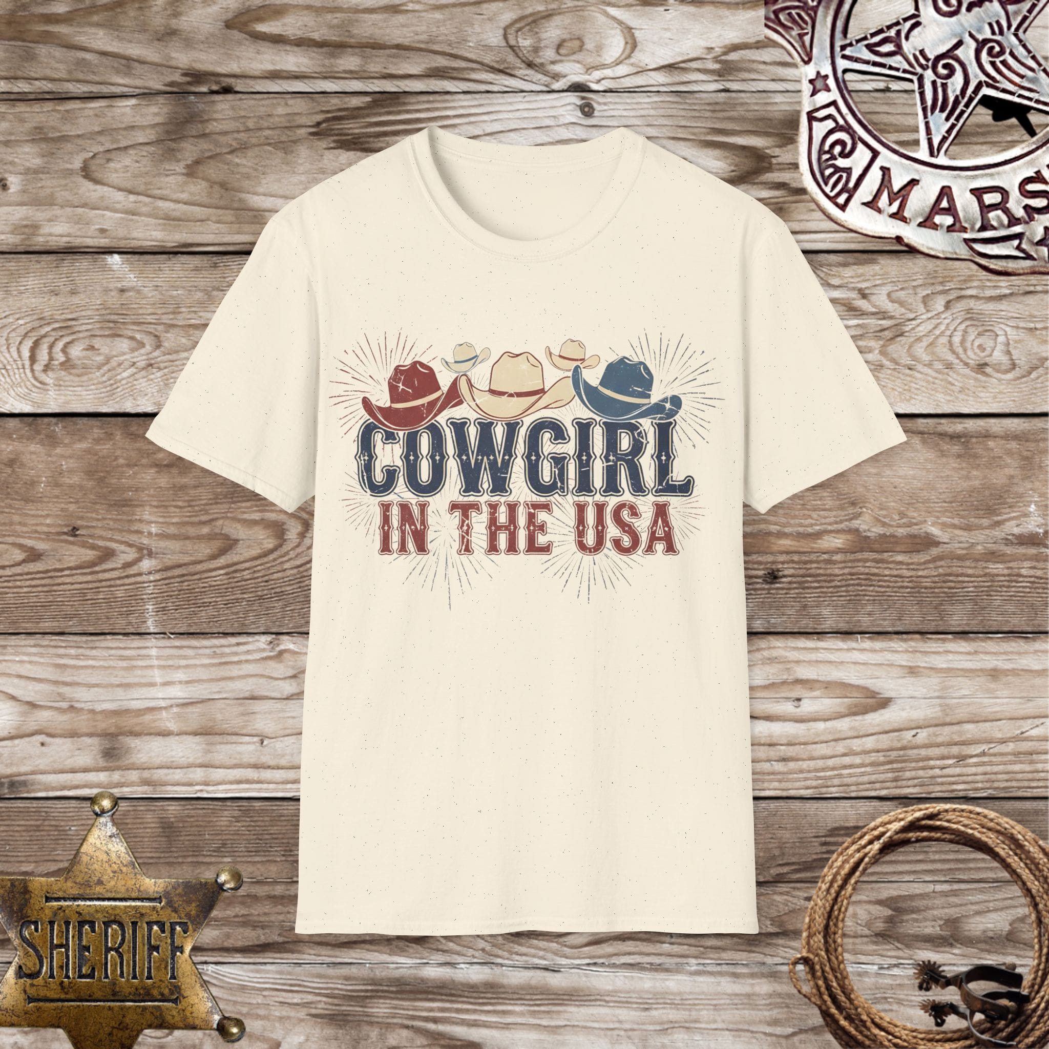 Cowgirl in the USA  T-Shirt