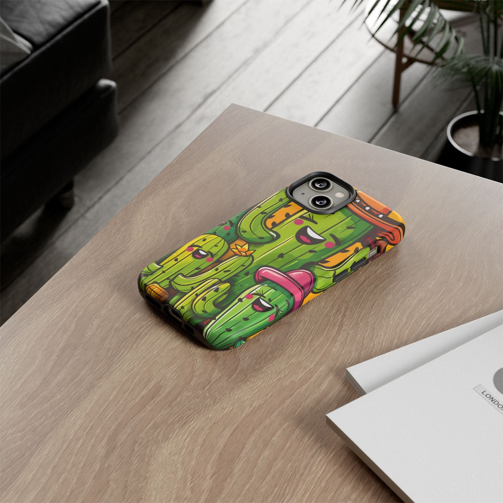 Happy Cactus Crew Phone Case