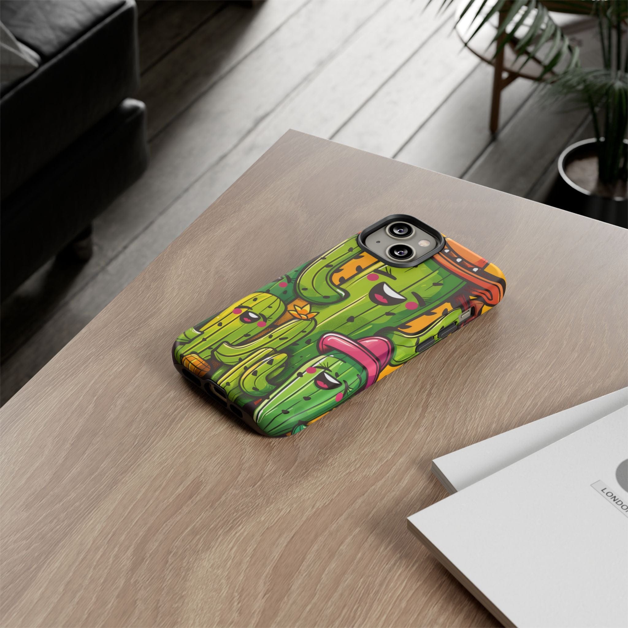 Happy Cactus Crew Phone Case