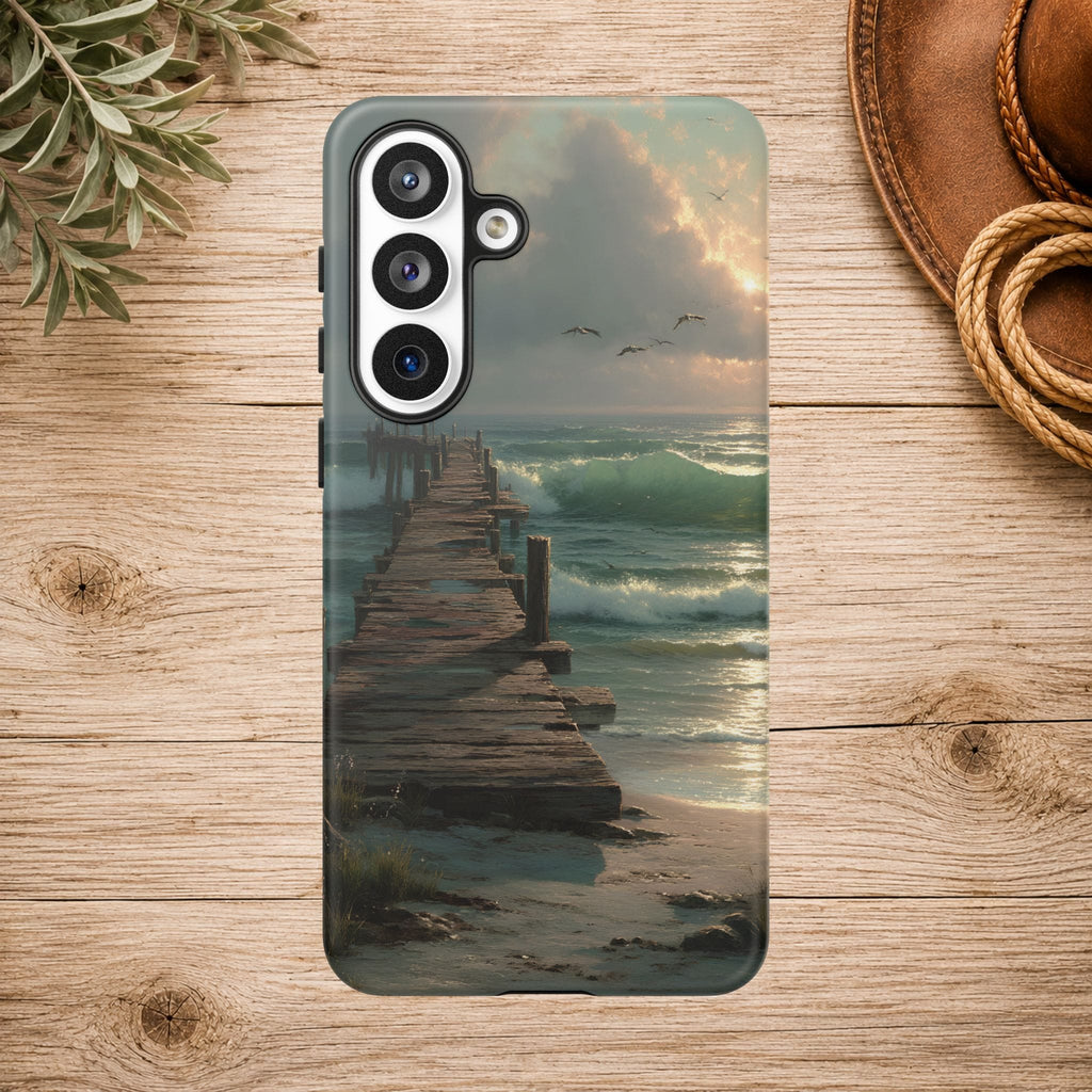 Wooden  Seaside Pier Phone Case