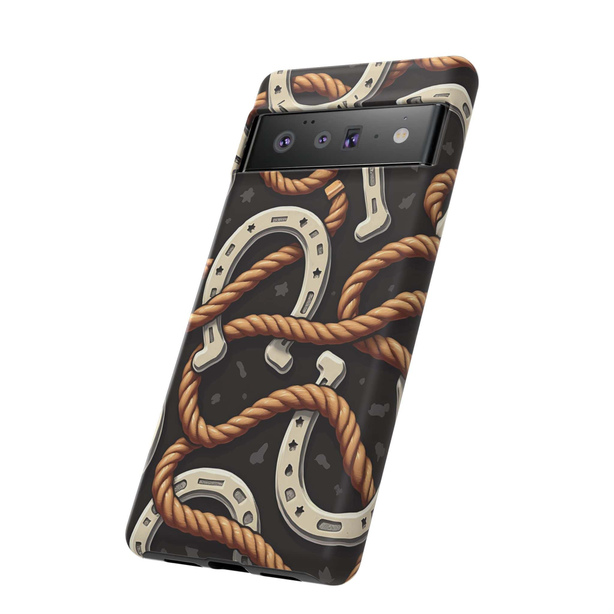 Horseshoes and Ropes-Phone Case