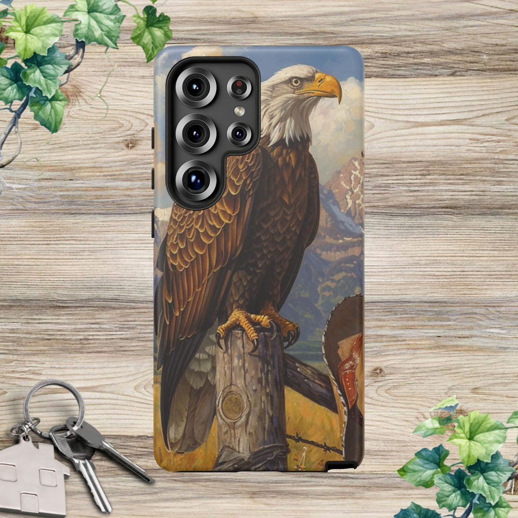 Vintage Bald Eagle Patriotic Phone Case