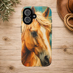 Golden Spirit Horse Phone Case