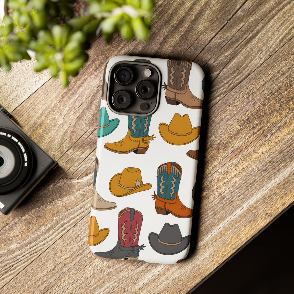 Hat & Boots Phone Cases