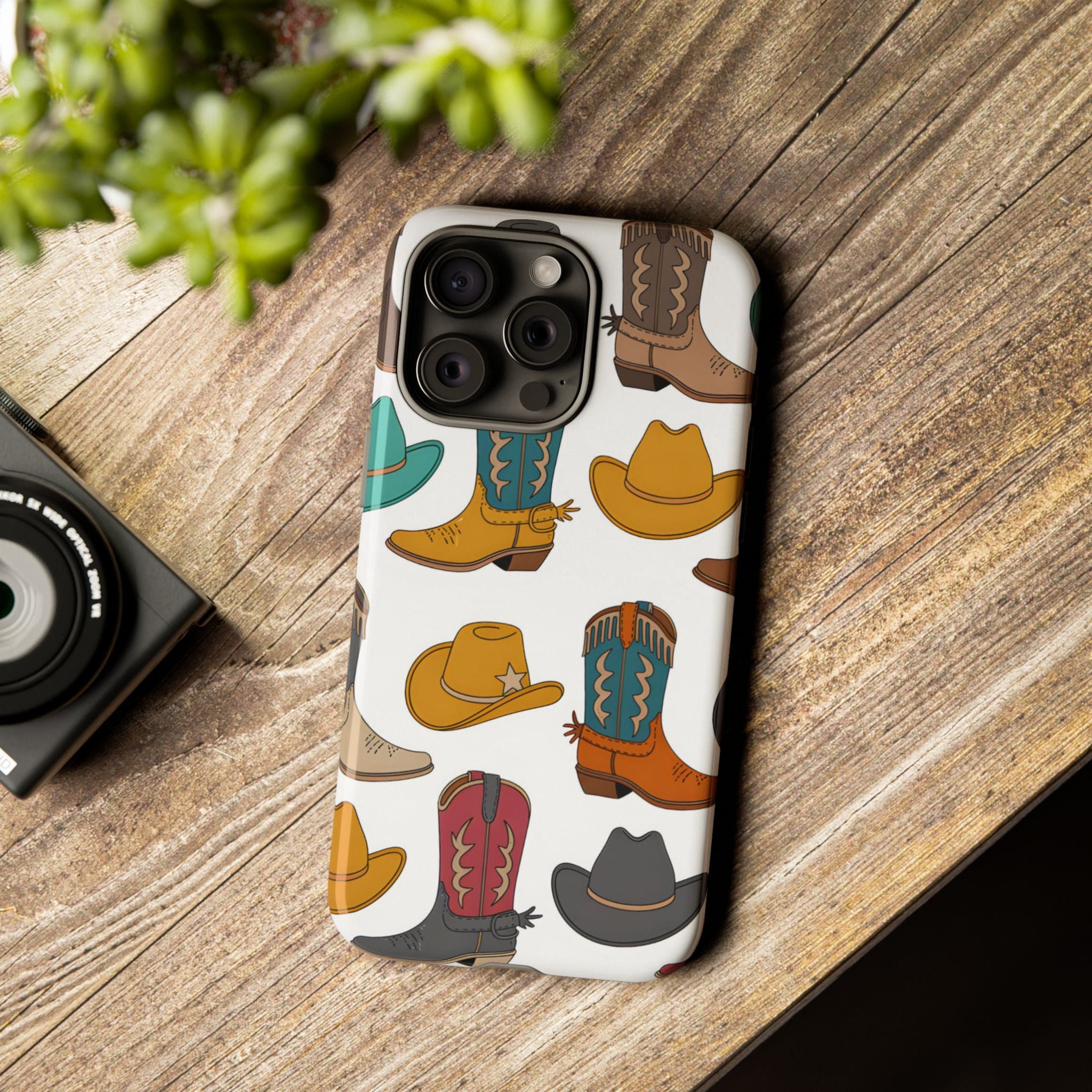 Hat & Boots Phone Cases