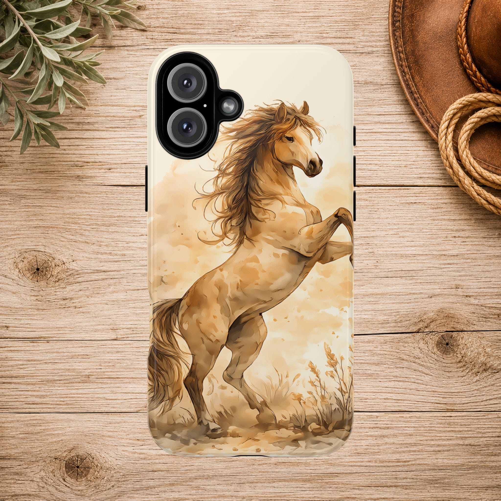 Horse Rearing Tough Phone Case