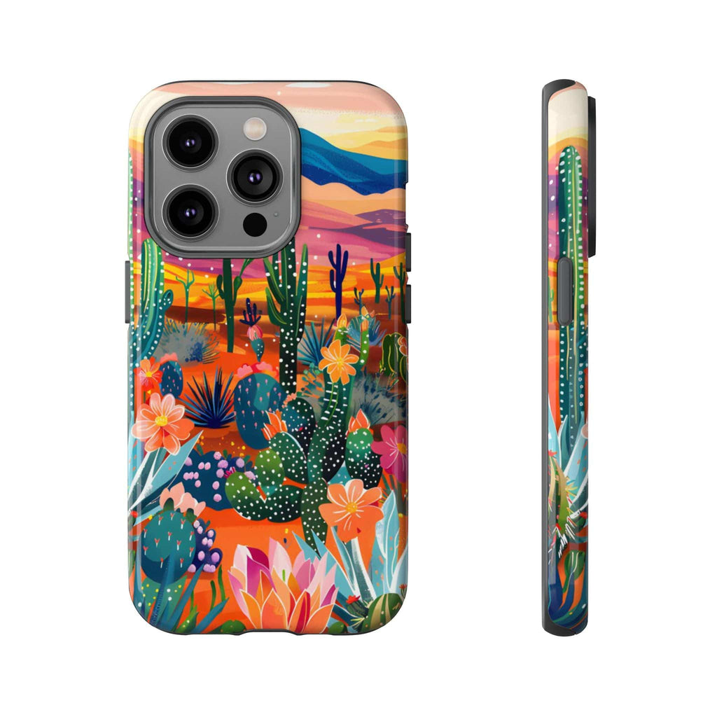 Colorful Cactus Phone Case