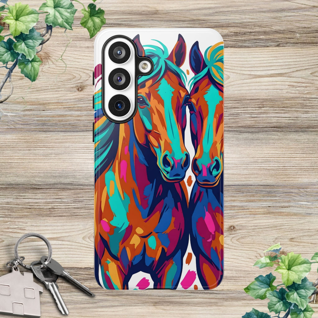 Vibrant Pop Art Equine Phone Case