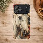 Patriotic White Horse Phone Case
