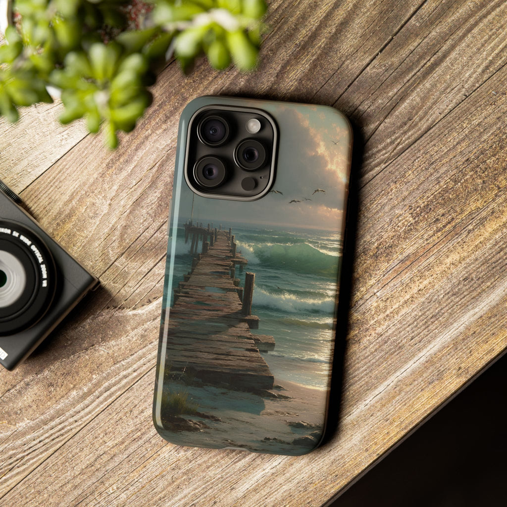 Wooden  Seaside Pier Phone Case