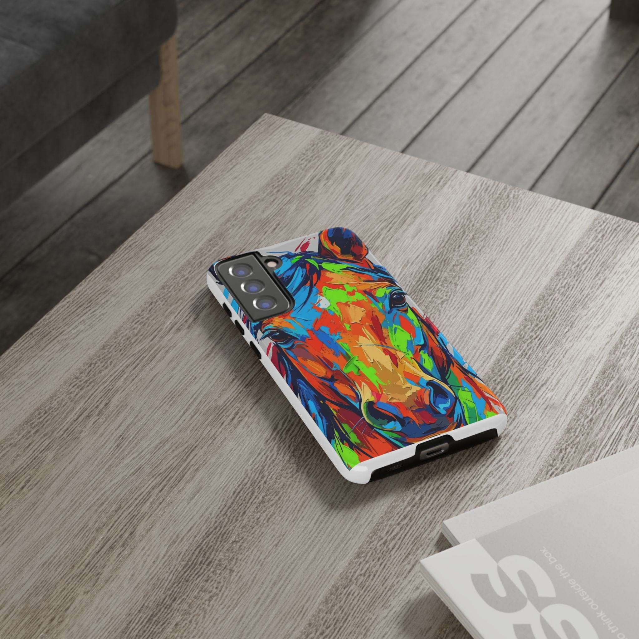 Colorful Abstract Horse Phone Case