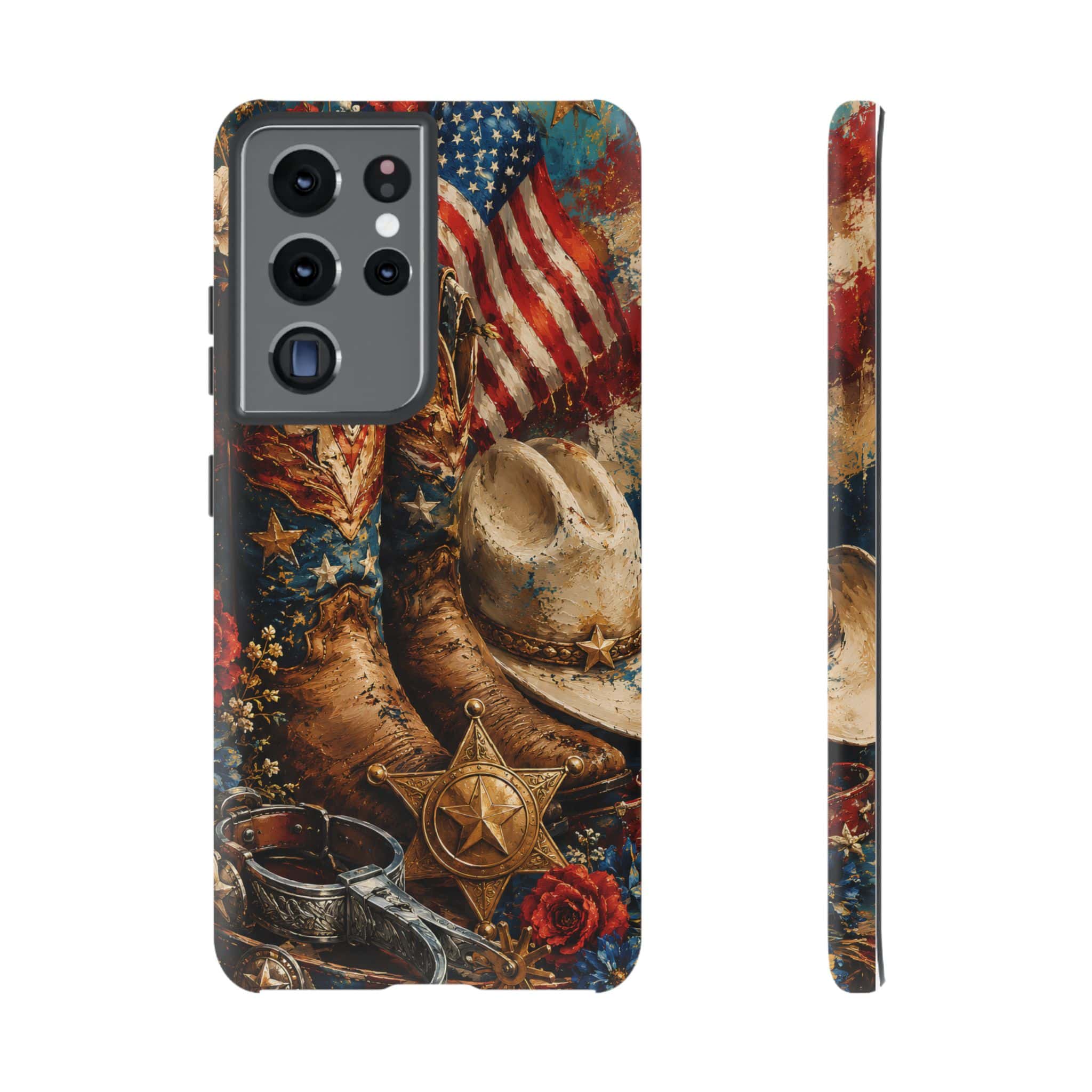 Patriotic Cowgirl Phone Case