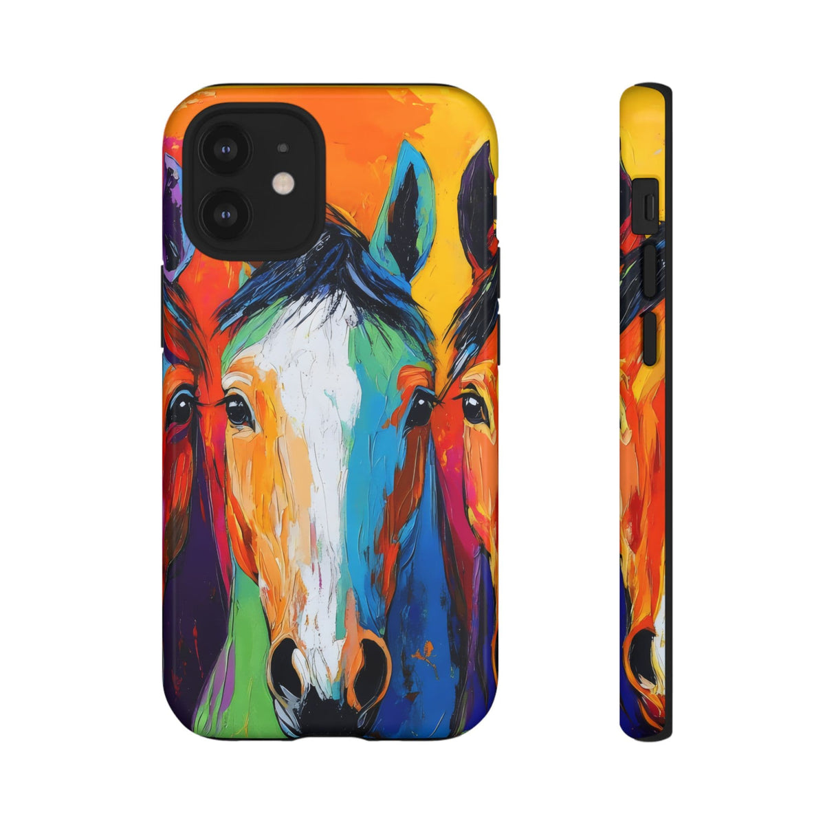 Colorful Horse Head Phone Case