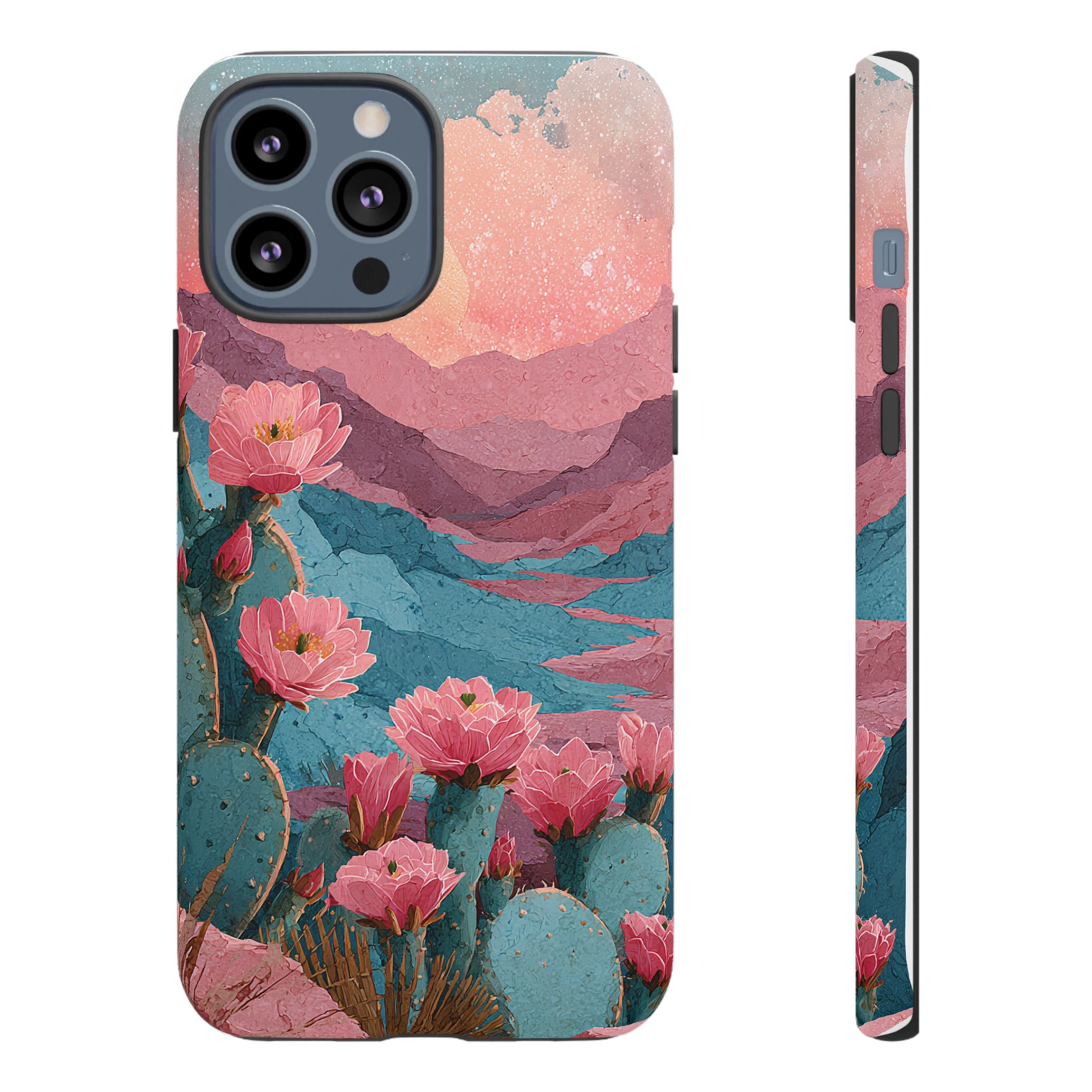 Desert Bloom Sunset Phone Case