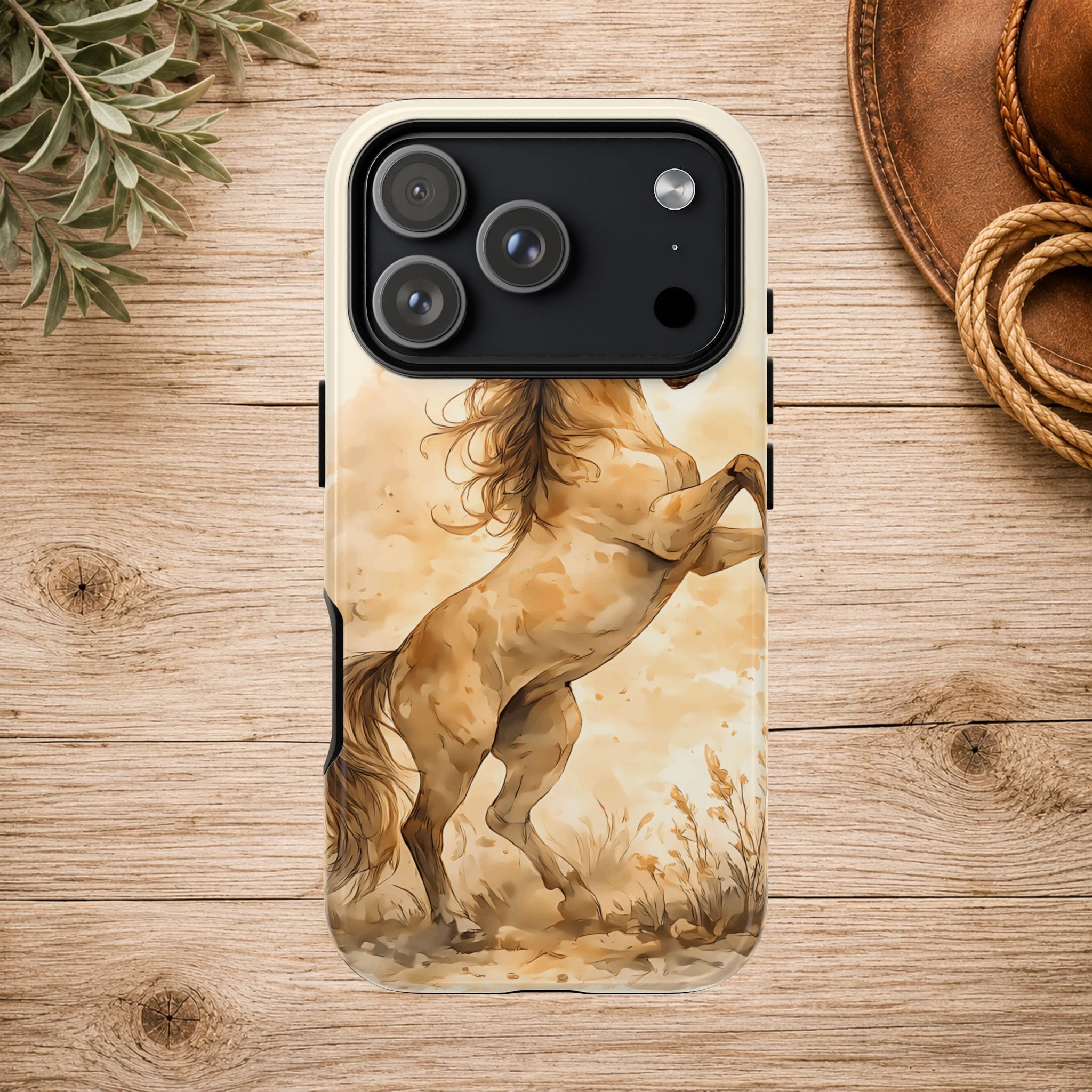Horse Rearing Tough Phone Case