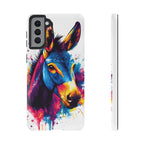 Color Splash Donkey Phone Case
