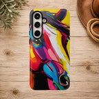 Abstract Colorful Horse Phone Case
